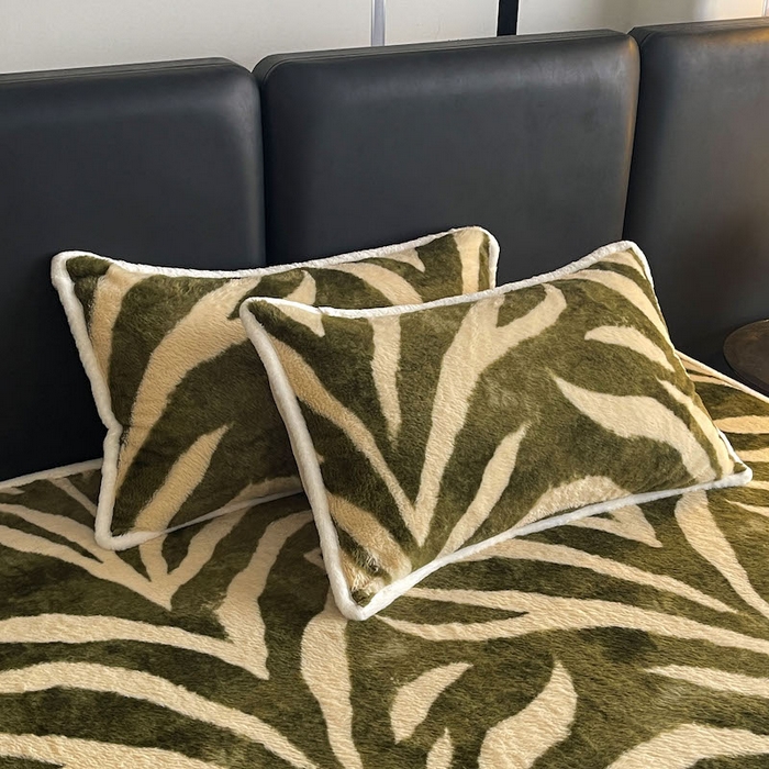 91家纺网 家纺一手货源 找家纺 极简 2025新款牛奶绒保暖单床笠 床笠单件 弗洛朗-绿