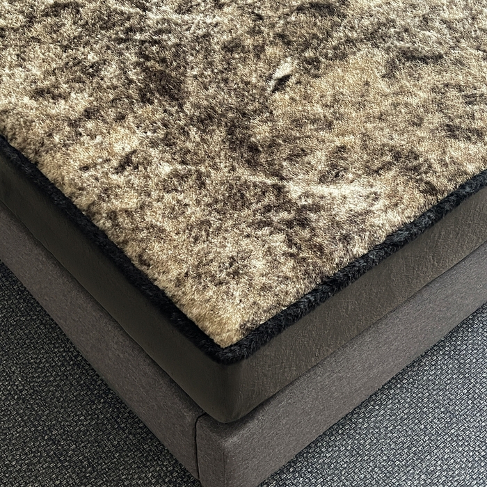 91家纺网 家纺一手货源 找家纺 极简 2025新款牛奶绒保暖单床笠 床笠单件 莉雅-灰