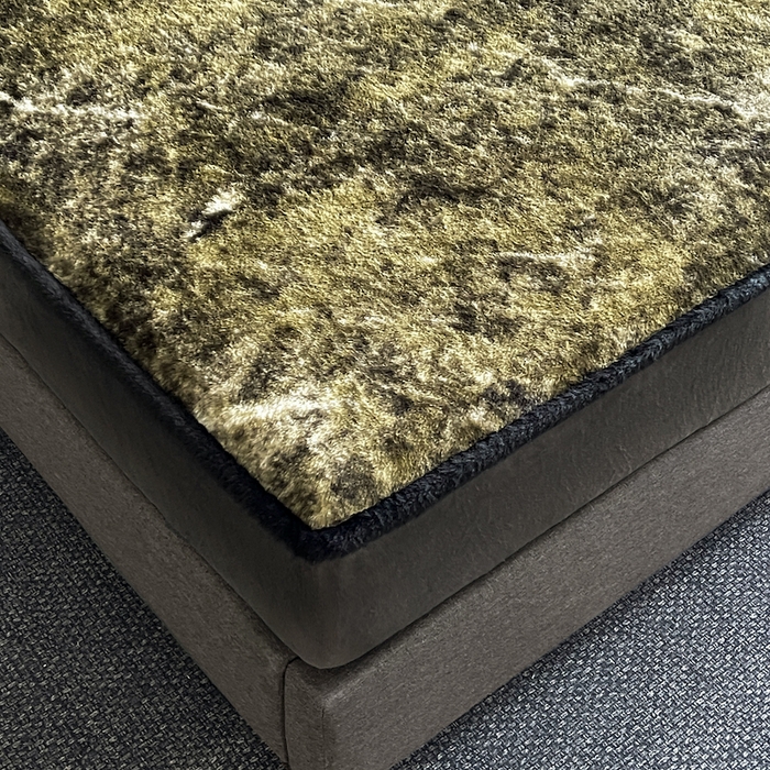 91家纺网 家纺一手货源 找家纺 极简 2025新款牛奶绒保暖单床笠 床笠单件 莉雅-绿