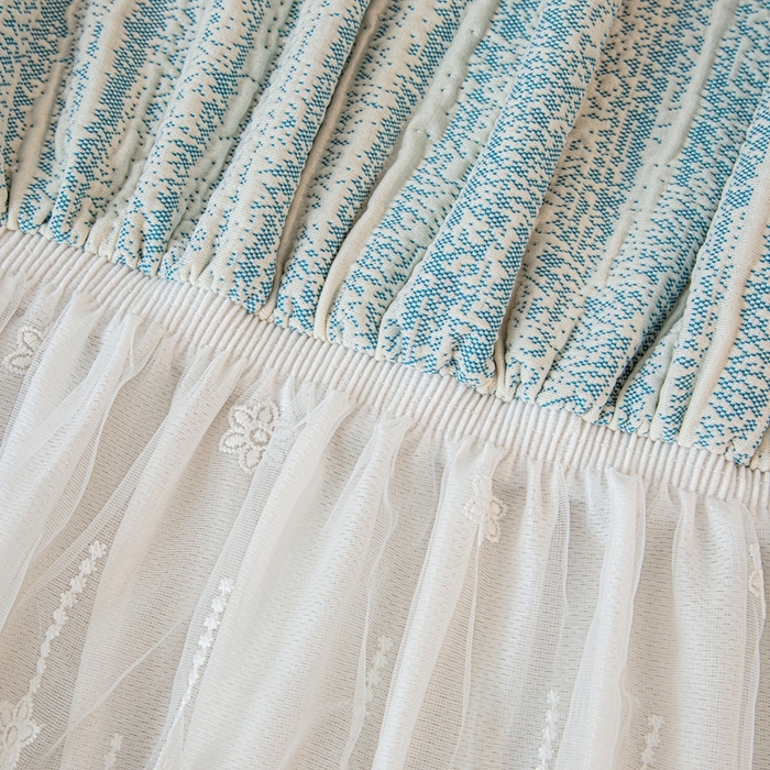 91家纺网 家纺一手货源 找家纺 （总）沐沐家纺 2025新款星弦裙边款沙发套