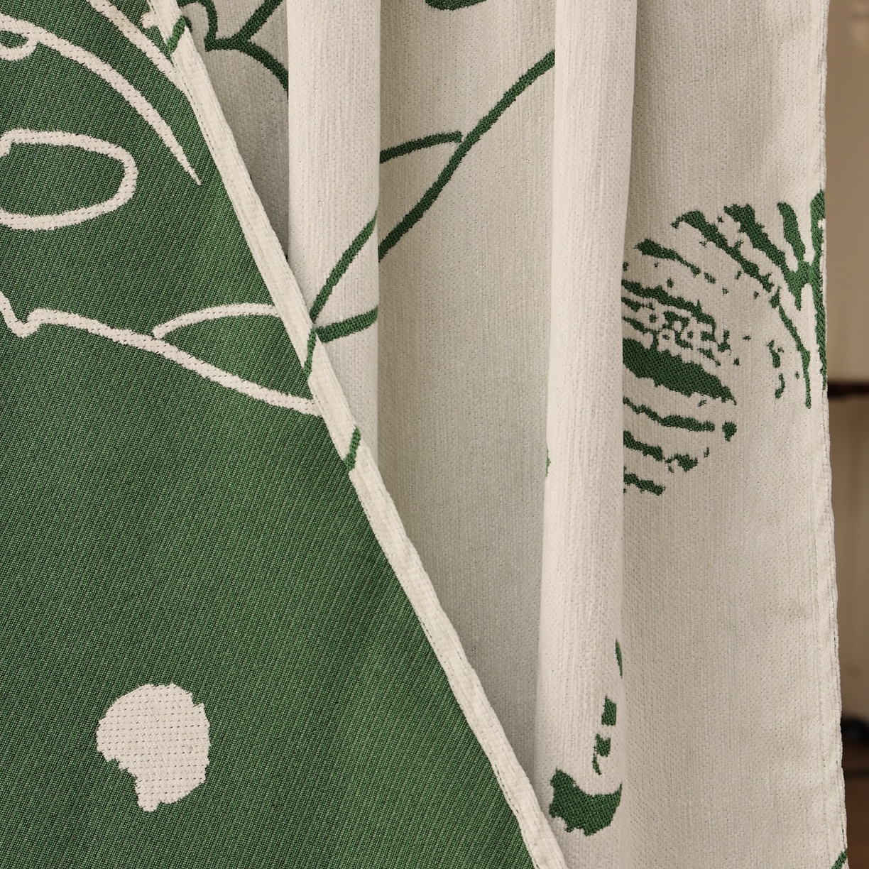 91家纺网 家纺一手货源 找家纺 沐沐家纺 2026新款动物萌友沙发巾 动物萌友-绿色