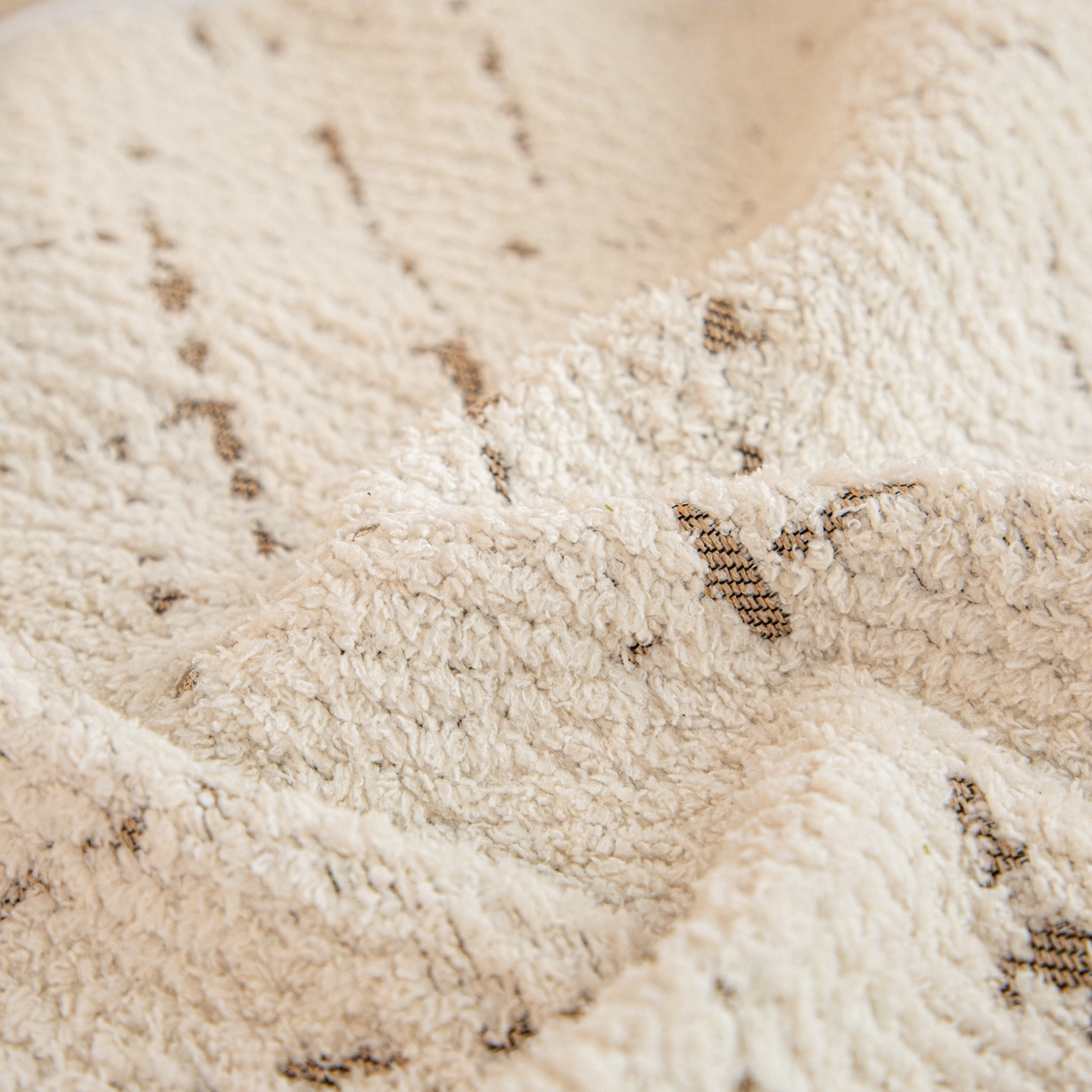 91家纺网 家纺一手货源 找家纺 沐沐家纺 2026新款漫星抱枕 漫星-白+咖