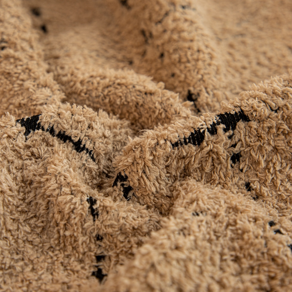 91家纺网 家纺一手货源 找家纺 沐沐家纺 2026新款漫星抱枕 漫星-驼色