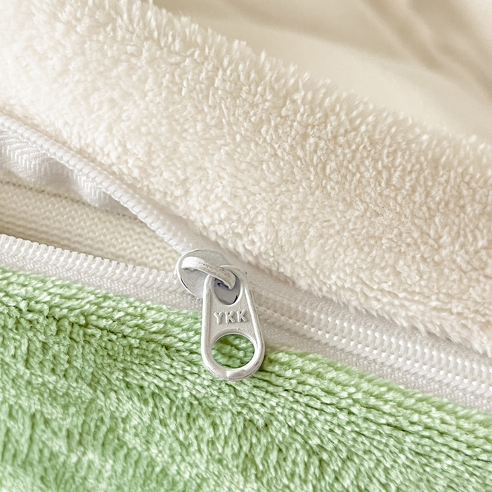 91家纺网 家纺一手货源 找家纺 ONE TWO ONE 121 新品【牛奶绒刺绣四件套】2025毛毯被子四件套单件床单被套床笠珊瑚绒牛奶绒冬被法兰绒兔毛绒男孩Boy Boy-浅绿