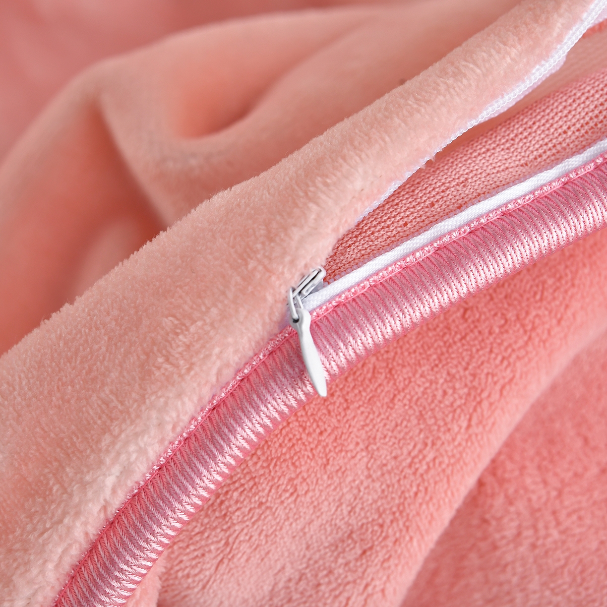 91家纺网 家纺一手货源 找家纺 橘姿家纺 2025新款9-10斤牛奶绒四件套金貂绒四件套 杏花微雨粉