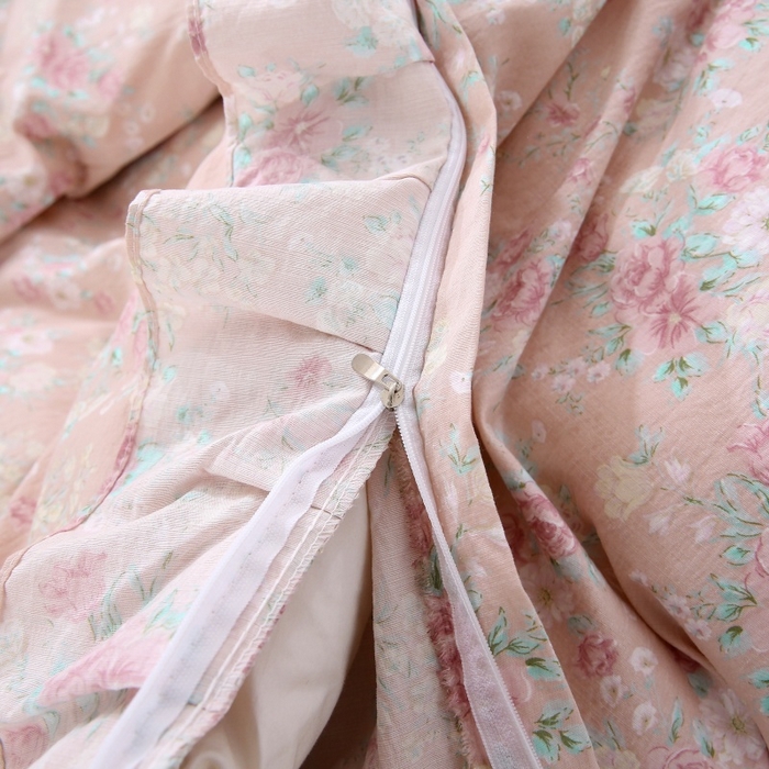 91家纺网 家纺一手货源 找家纺 （总）梵克保罗 2025新款双层纱蕾丝花边床裙四件套