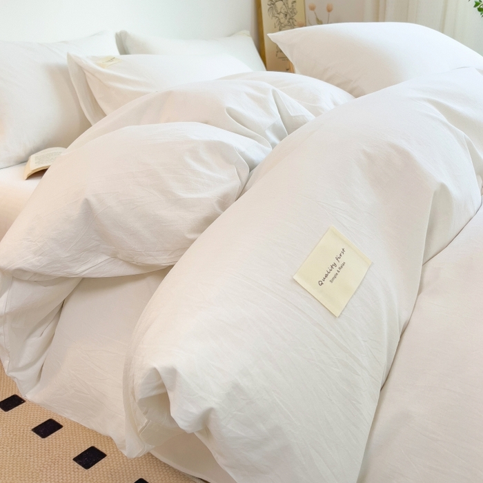 91家纺网 家纺一手货源 找家纺 （总）梵克保罗 2025新款无印风四件套系列