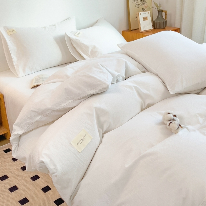 91家纺网 家纺一手货源 找家纺 （总）梵克保罗 2025新款无印风四件套系列