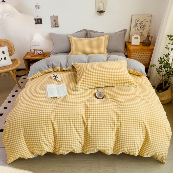 91家纺网 家纺一手货源 找家纺 （总）梵克保罗 2025新款无印风四件套系列