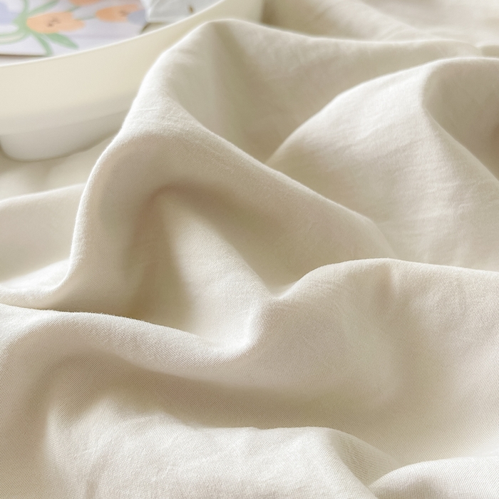 91家纺网 家纺一手货源 找家纺 梵克保罗 2025新款卡通水洗棉毛巾绣四件套 滑板狗-米白配咖