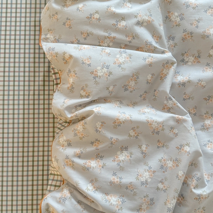 91家纺网 家纺一手货源 找家纺 梵克保罗 2025新款全棉嵌绳四件套 年华