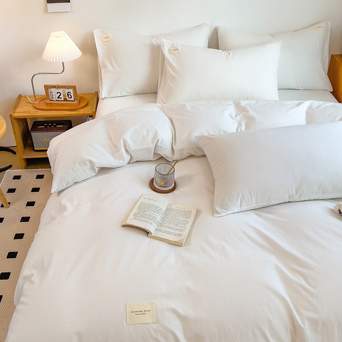 91家纺网 家纺一手货源 找家纺 （总）梵克保罗 2025新款无印风四件套系列