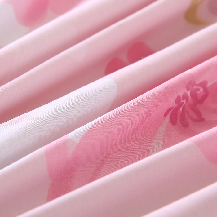 91家纺网 家纺一手货源 找家纺 梵克保罗 2025新款12868全棉印花四件套 花间舞