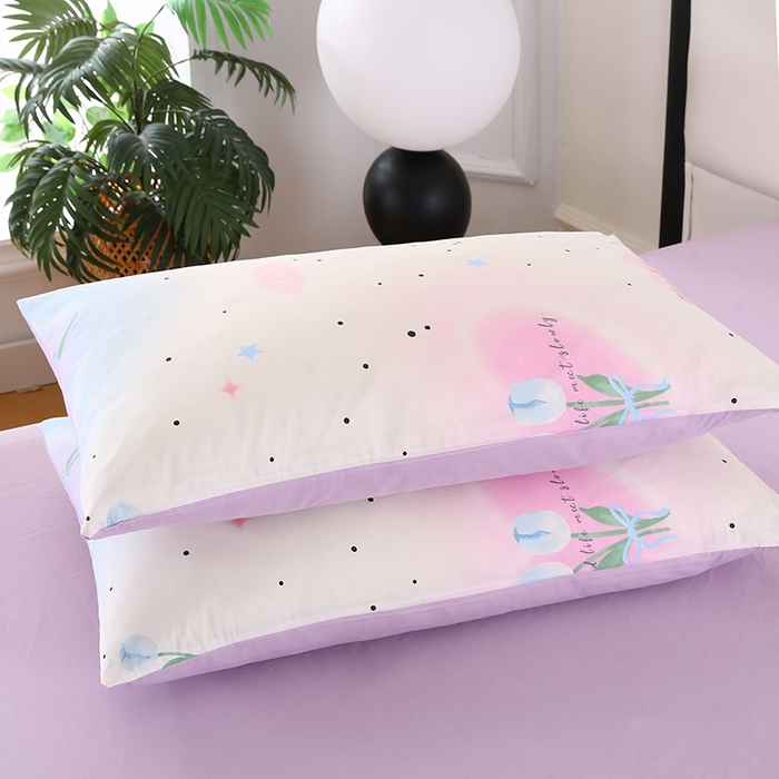 91家纺网 家纺一手货源 找家纺 梵克保罗 2025新款12868全棉印花四件套 迷梦花语