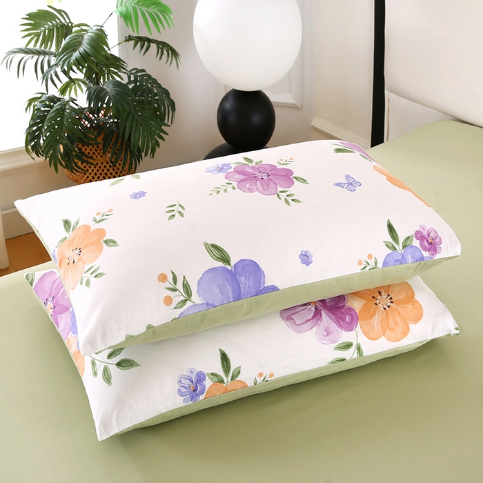 91家纺网 家纺一手货源 找家纺 梵克保罗 2025新款12868全棉印花四件套 繁花似锦