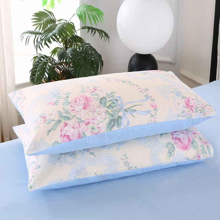 91家纺网 家纺一手货源 找家纺 梵克保罗 2025新款12868全棉印花四件套 蝶舞