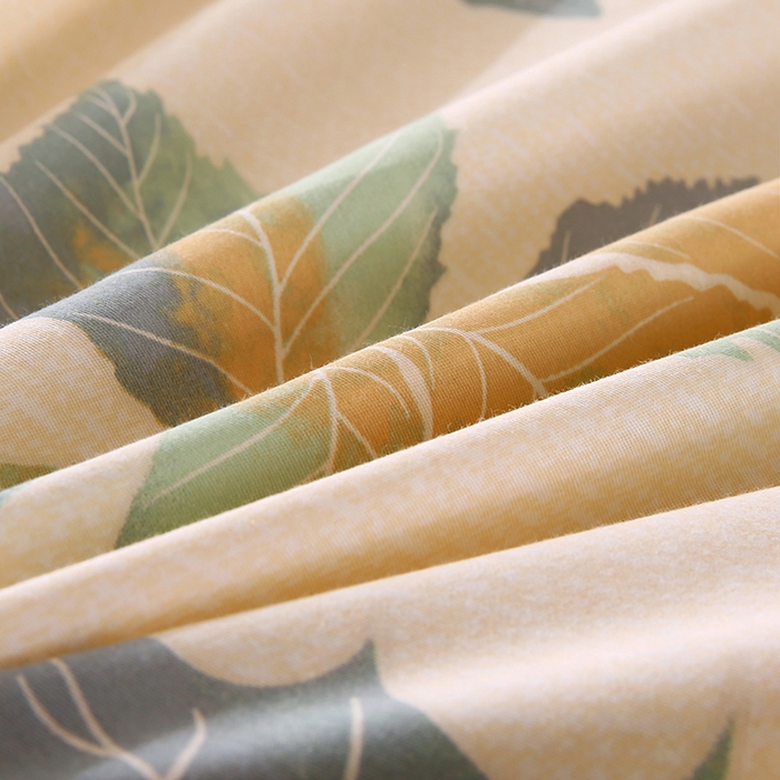 91家纺网 家纺一手货源 找家纺 梵克保罗 2025新款12868全棉印花四件套 木槿