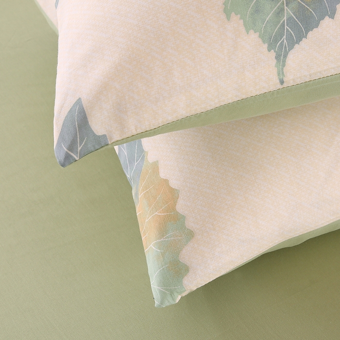 91家纺网 家纺一手货源 找家纺 梵克保罗 2025新款12868全棉印花四件套 木槿