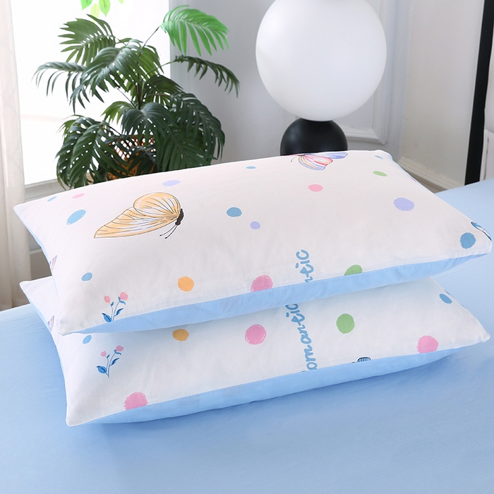 91家纺网 家纺一手货源 找家纺 梵克保罗 2025新款12868全棉印花四件套 蝶舞