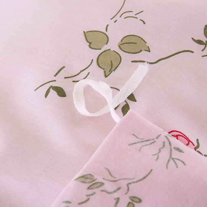 91家纺网 家纺一手货源 找家纺 梵克保罗 2025新款12868全棉印花四件套 花想容