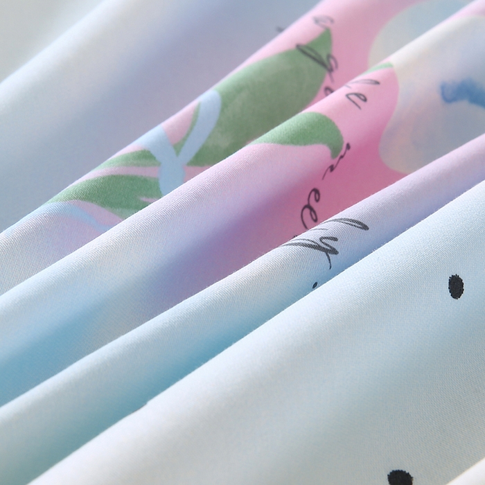 91家纺网 家纺一手货源 找家纺 梵克保罗 2025新款12868全棉印花四件套 迷梦花语