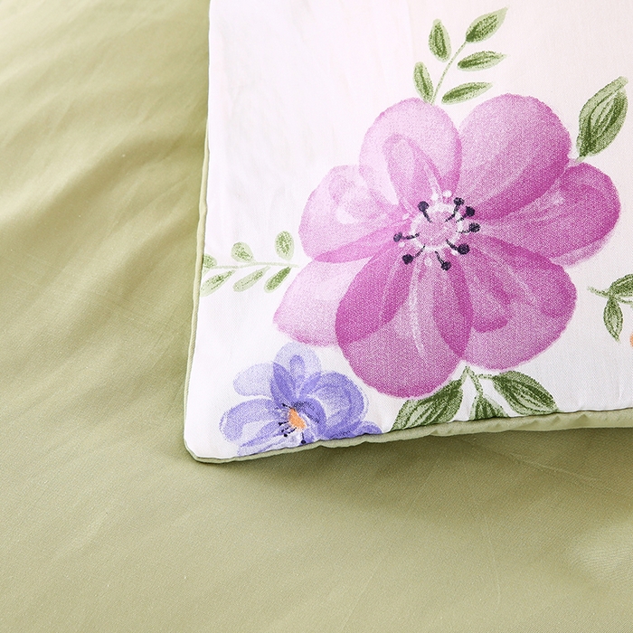 91家纺网 家纺一手货源 找家纺 梵克保罗 2025新款12868全棉印花四件套 繁花似锦