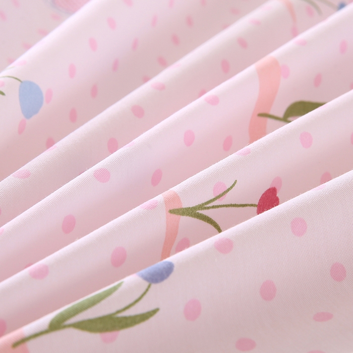 91家纺网 家纺一手货源 找家纺 梵克保罗 2025新款12868全棉印花四件套 觅香少女