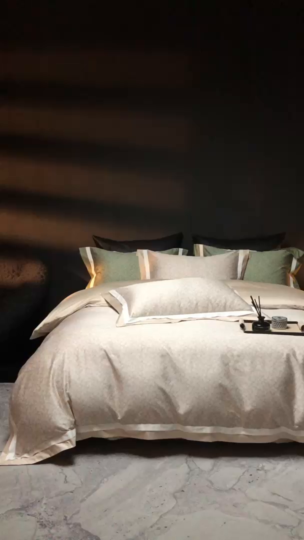 91家纺网 家纺一手货源 找家纺 ONE TWO ONE 121 2025新款高支高密全棉贡缎长绒精工细作工艺款-观雪【会员减-20】  控价 498 -518 观雪-米