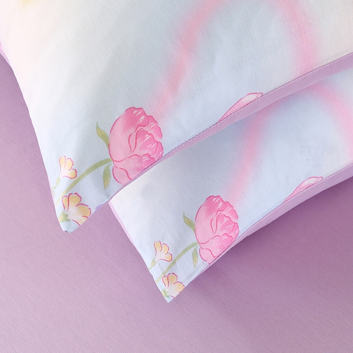 91家纺网 家纺一手货源 找家纺 梵克保罗 2025新款12868全棉印花四件套 盛夏之姿