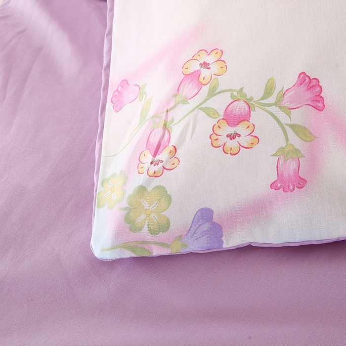 91家纺网 家纺一手货源 找家纺 梵克保罗 2025新款12868全棉印花四件套 盛夏之姿