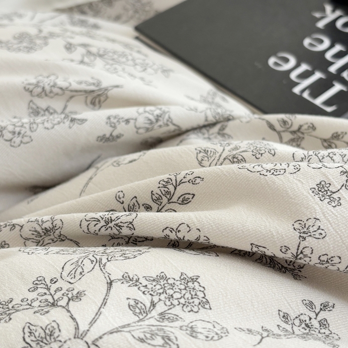 91家纺网 家纺一手货源 找家纺 梵克保罗 2025新款法式大花边针织棉四件套 洛莉