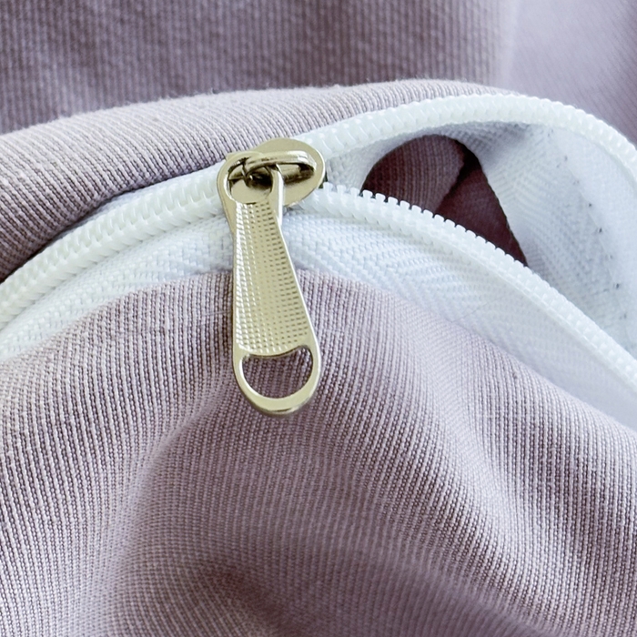 91家纺网 家纺一手货源 找家纺 梵克保罗 2025新款法式大花边针织棉四件套 紫黛