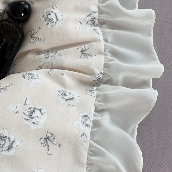 91家纺网 家纺一手货源 找家纺 梵克保罗 2025新款法式大花边针织棉四件套 花海