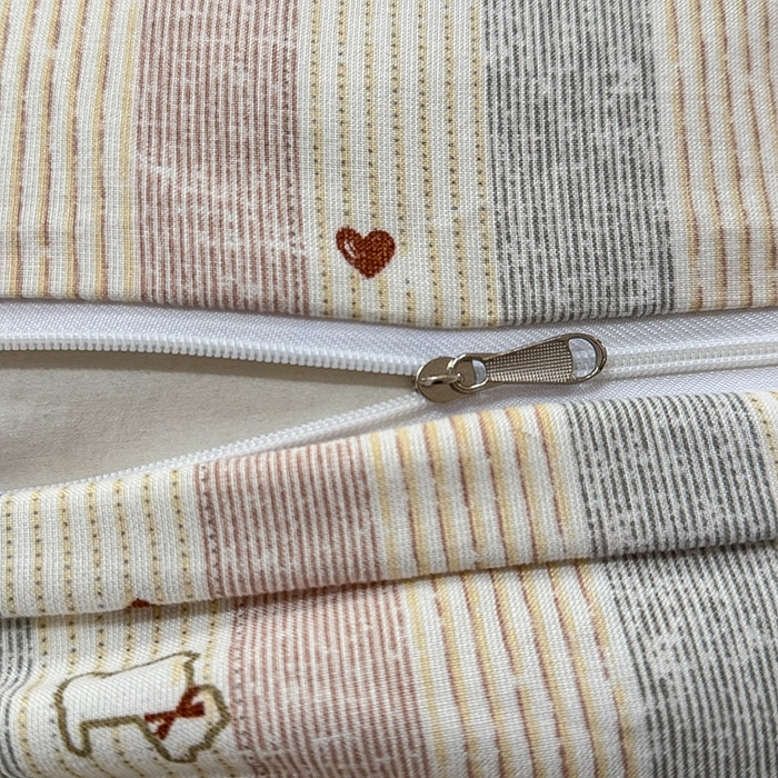 91家纺网 家纺一手货源 找家纺 梵克保罗 2025新款有氧针织双层纱印花四件套 西希可