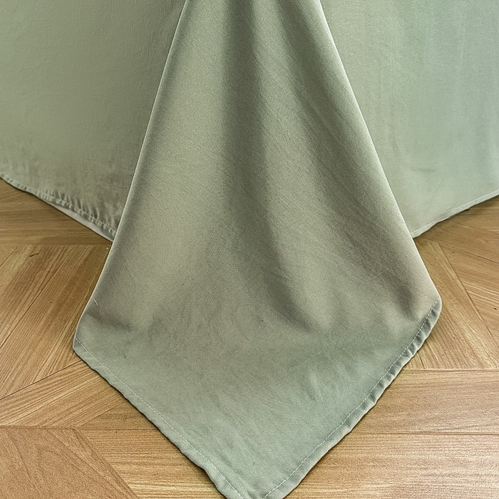 91家纺网 家纺一手货源 找家纺 梵克保罗 2025新款有氧针织双层纱印花四件套 田野兔