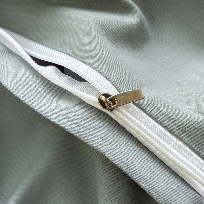 91家纺网 家纺一手货源 找家纺 博纳家纺 2025新款亲肤舒适全棉纯棉磨毛撞色四件套-千山暮雪【控价劵后258（严格按控价来）】 浮生若梦