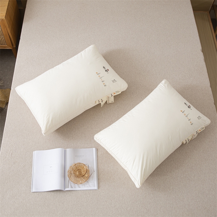 91家纺网 家纺一手货源 找家纺 （总）雅晨 2025新款素棉A类母婴系列全棉羽丝绒枕头枕芯