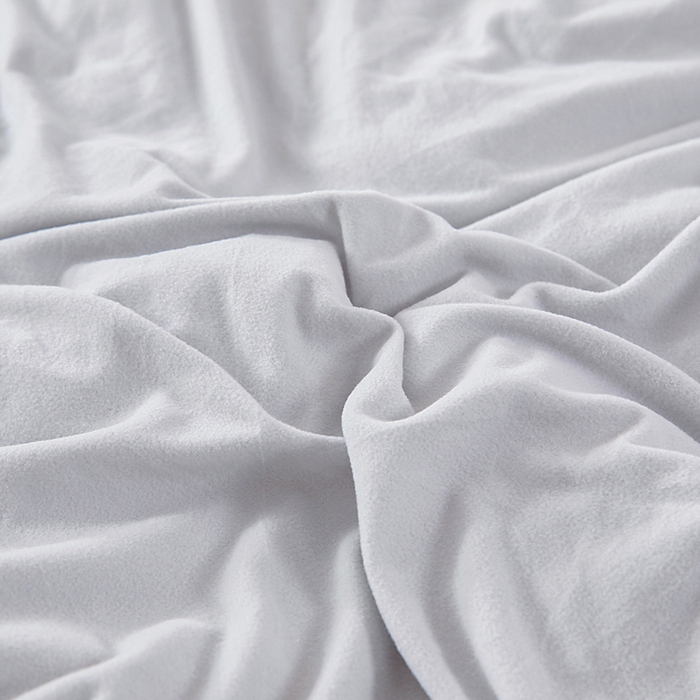 91家纺网 家纺一手货源 找家纺 亿莱鑫 2025新款A类超柔火山绒春秋被被子被芯冬被 优雅灰