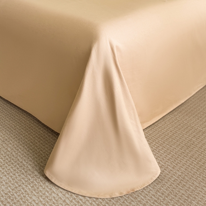 91家纺网 家纺一手货源 找家纺 博纳家纺 2025新款亲肤舒适全棉纯棉磨毛撞色四件套-千山暮雪【控价劵后258（严格按控价来）】 水木明瑟