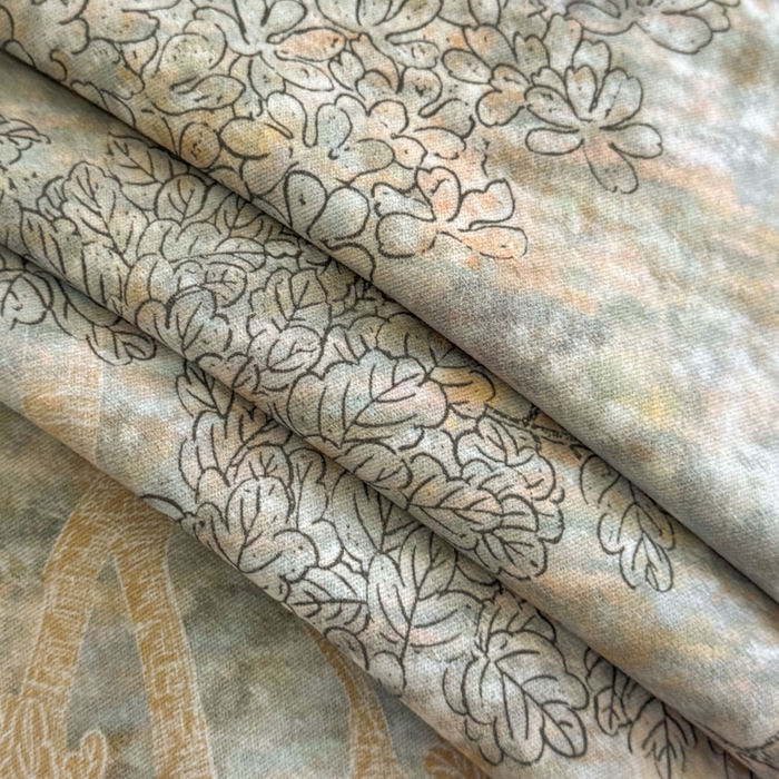 91家纺网 家纺一手货源 找家纺 博纳家纺 2025新款亲肤舒适全棉纯棉磨毛撞色四件套-千山暮雪【控价劵后258（严格按控价来）】 童话森林