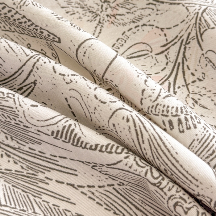 91家纺网 家纺一手货源 找家纺 博纳家纺 2025新款亲肤舒适全棉纯棉磨毛撞色四件套-千山暮雪【控价劵后258（严格按控价来）】 云巅幻境