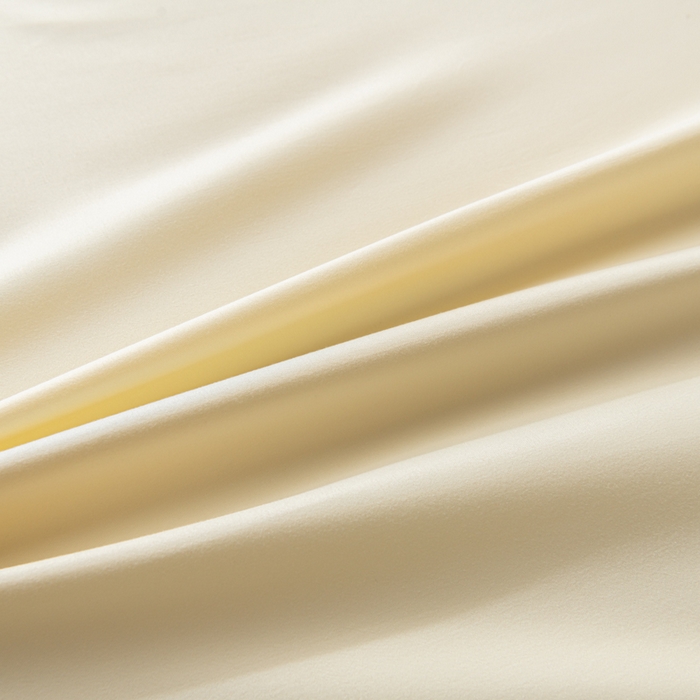 91家纺网 家纺一手货源 找家纺 梵克保罗 2025新款亲肤磨毛舒适柔软纯色Q系列床裙 Q-奶油白