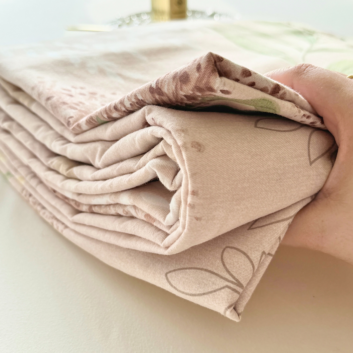 91家纺网 家纺一手货源 找家纺 壹贝家纺 2025新款A类100%全棉纯棉磨毛床单单床单床单单件 和风雅颂-桔