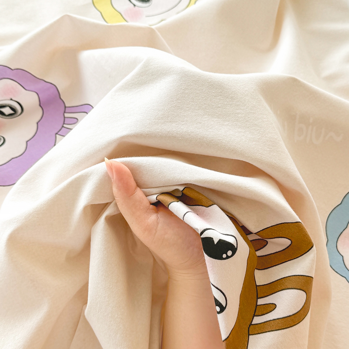 91家纺网 家纺一手货源 找家纺 壹贝家纺 2025新款A类100%全棉纯棉磨毛床单单床单床单单件 拉多-米