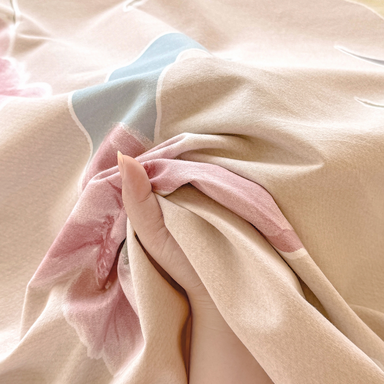 91家纺网 家纺一手货源 找家纺 壹贝家纺 2025新款A类100%全棉纯棉磨毛床单单床单床单单件 奈美