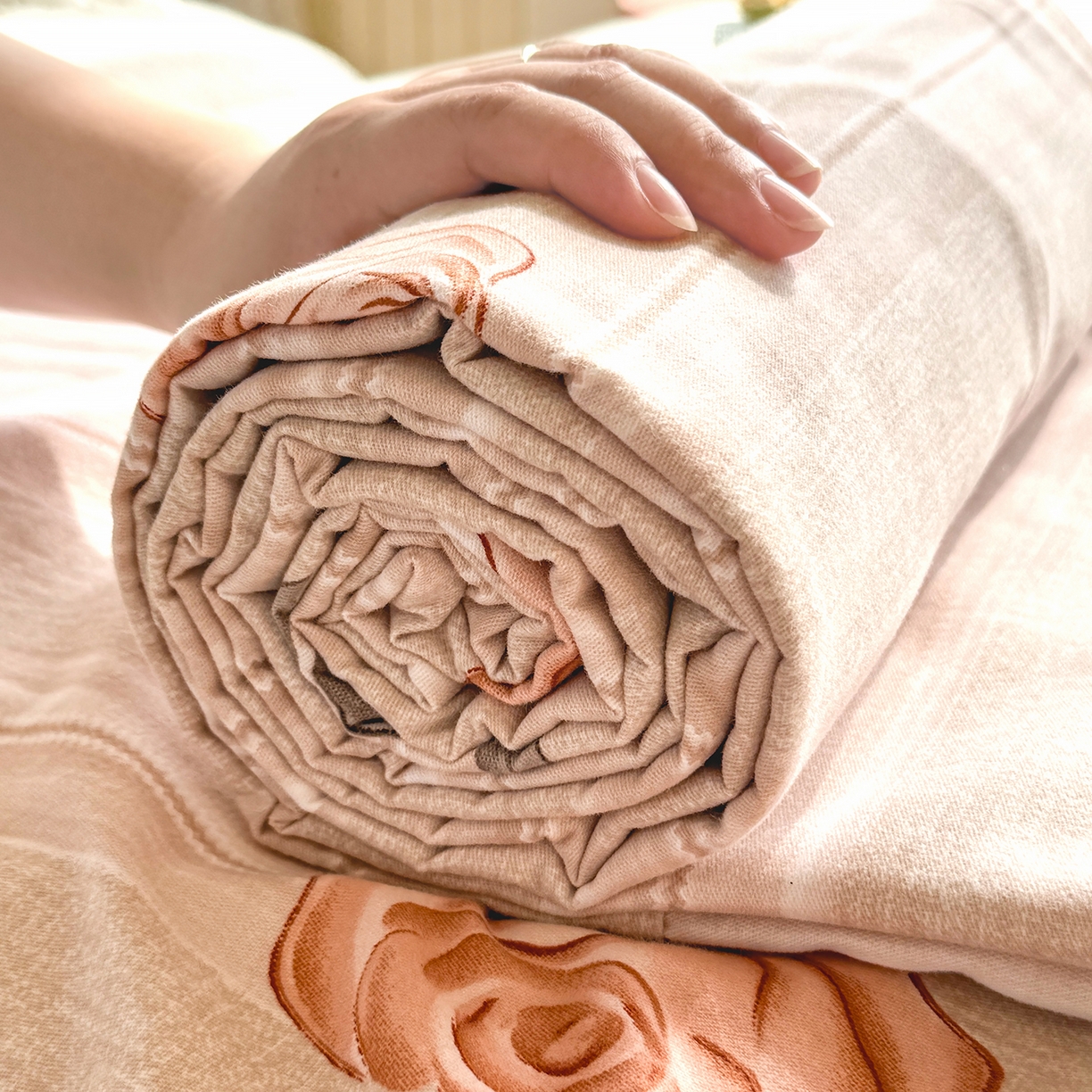 91家纺网 家纺一手货源 找家纺 壹贝家纺 2025新款A类100%全棉纯棉磨毛床单单床单床单单件 暗香