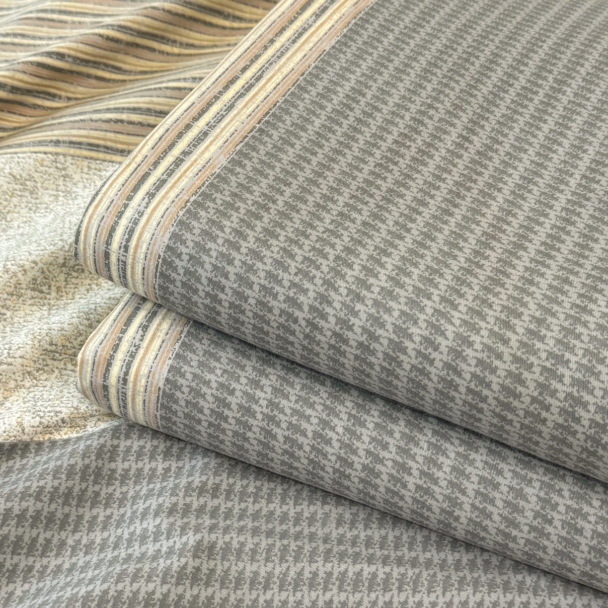 91家纺网 家纺一手货源 找家纺 壹贝家纺 2025新款A类100%全棉纯棉磨毛床单单床单床单单件 亚马-灰