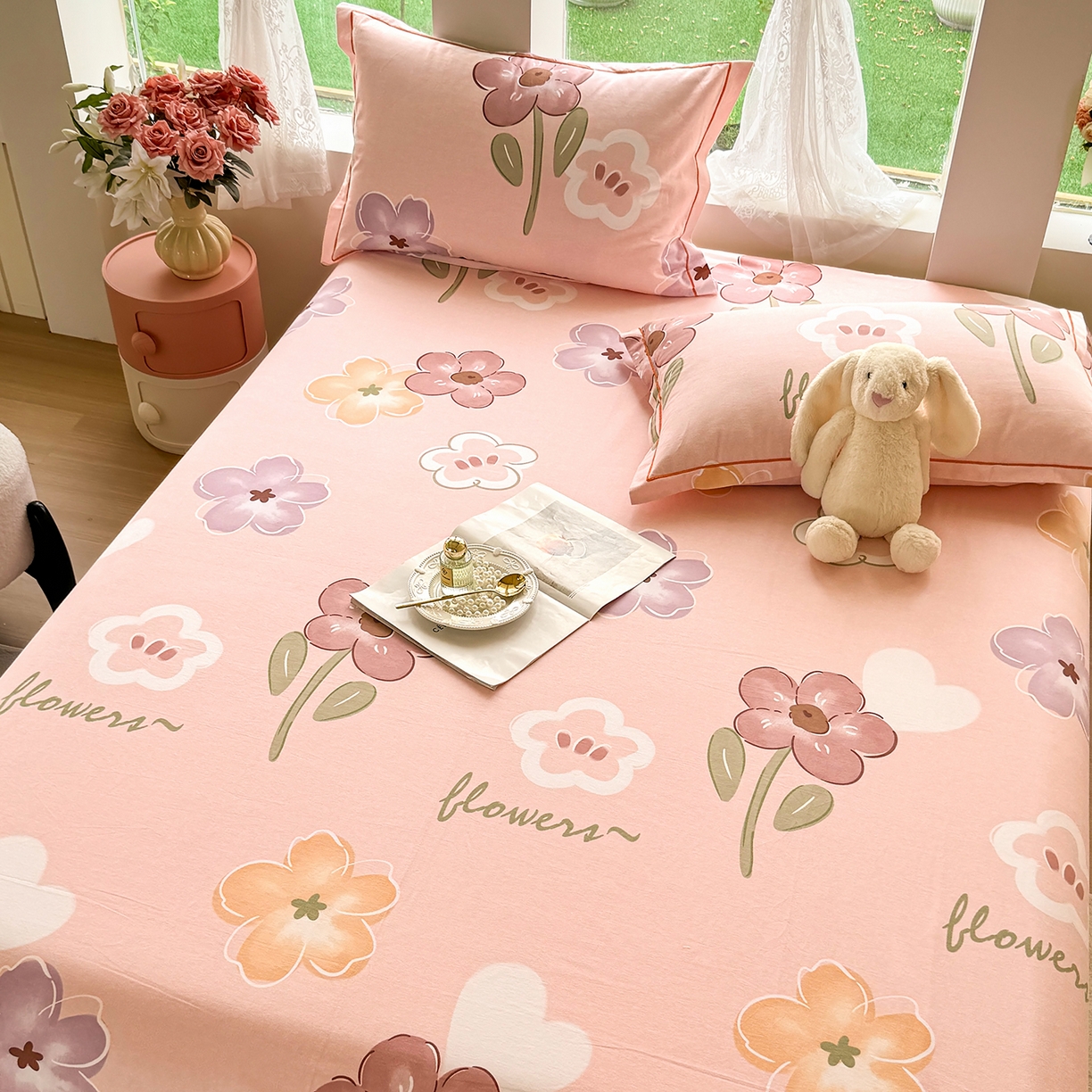 91家纺网 家纺一手货源 找家纺 （总）壹贝家纺 2025新款A类100%全棉纯棉磨毛床单单床单床单单件