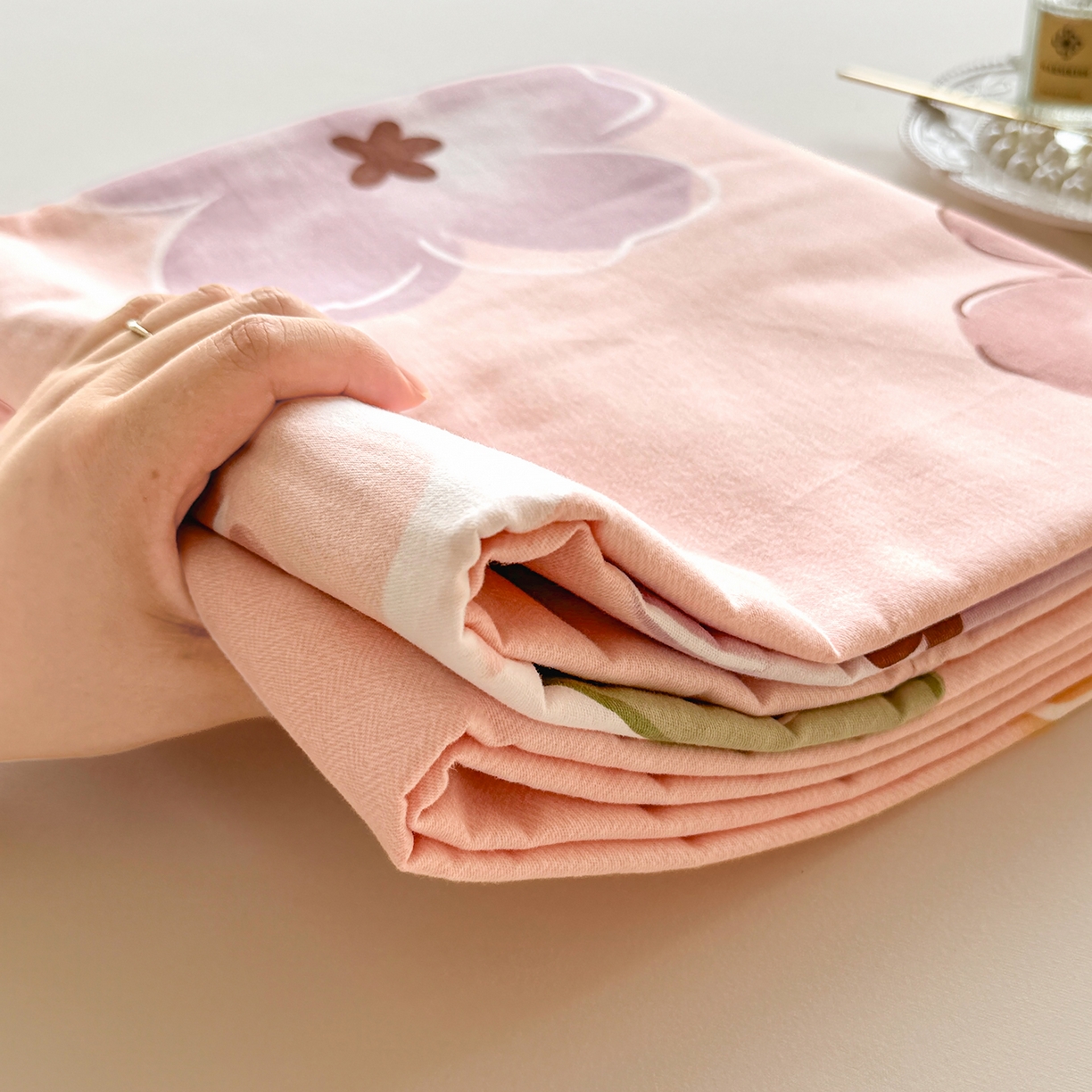 91家纺网 家纺一手货源 找家纺 壹贝家纺 2025新款A类100%全棉纯棉磨毛床单单床单床单单件 安妮