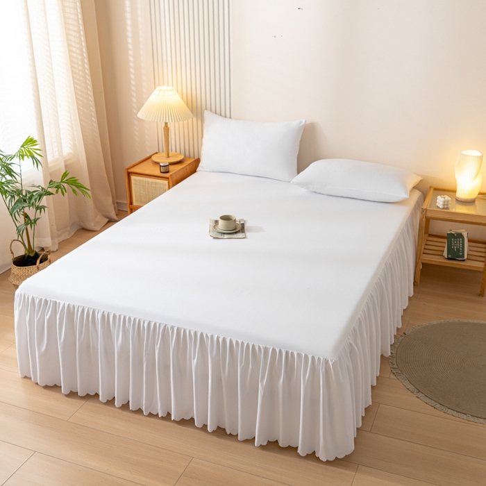 91家纺网 家纺一手货源 找家纺 梵克保罗 2025新款亲肤磨毛舒适柔软纯色Q系列枕套 Q-纯白